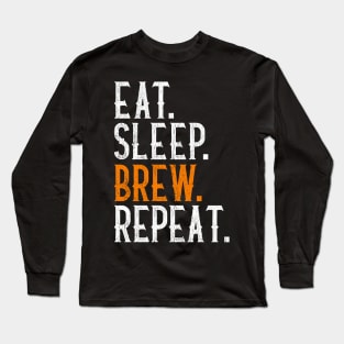 Home Brewing Novelity for a Craft Beer Lover and Brewmaster print Long Sleeve T-Shirt